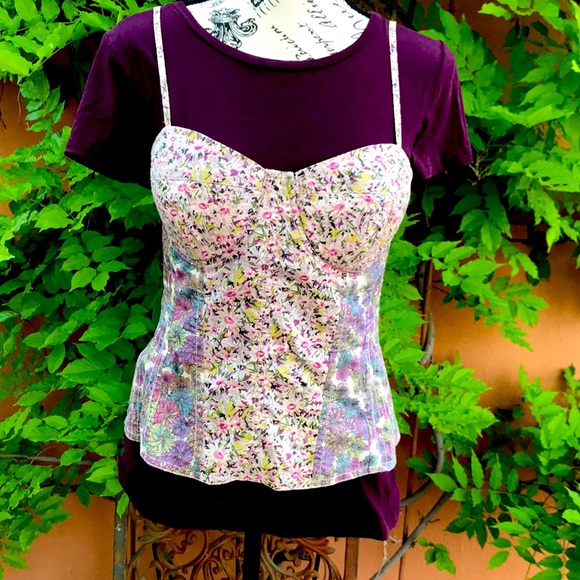 J. Crew Tops - JCrew Collection Liberty of London Corset 10